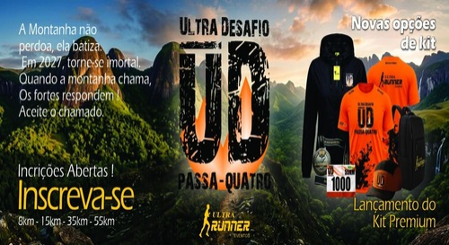 UD Ultra Desafio - Passa Quatro - MG