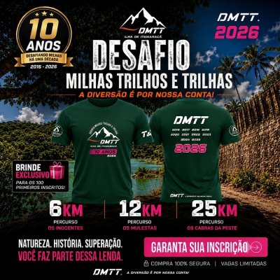 Desafio Milhas Trilhos & Trilhas - Dmtt
