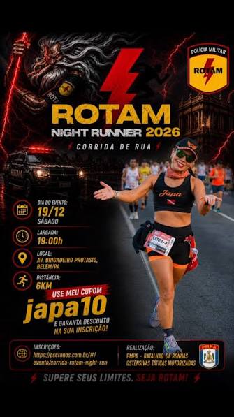 CORRIDA ROTAM NIGHT RUNNER 2026
