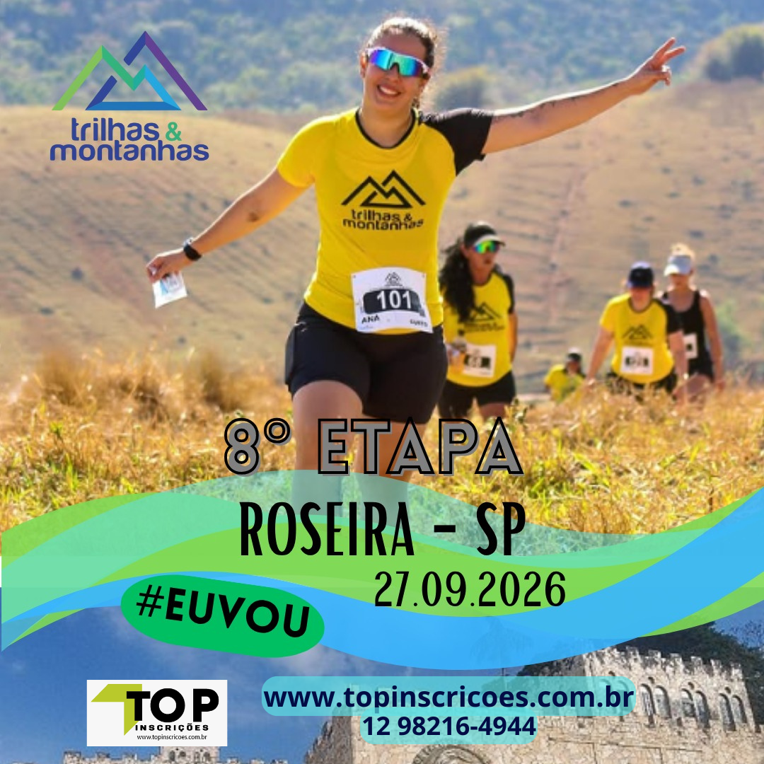 Circuito Trilhas & Montanhas SP 2026 – 9ª etapa Taubaté