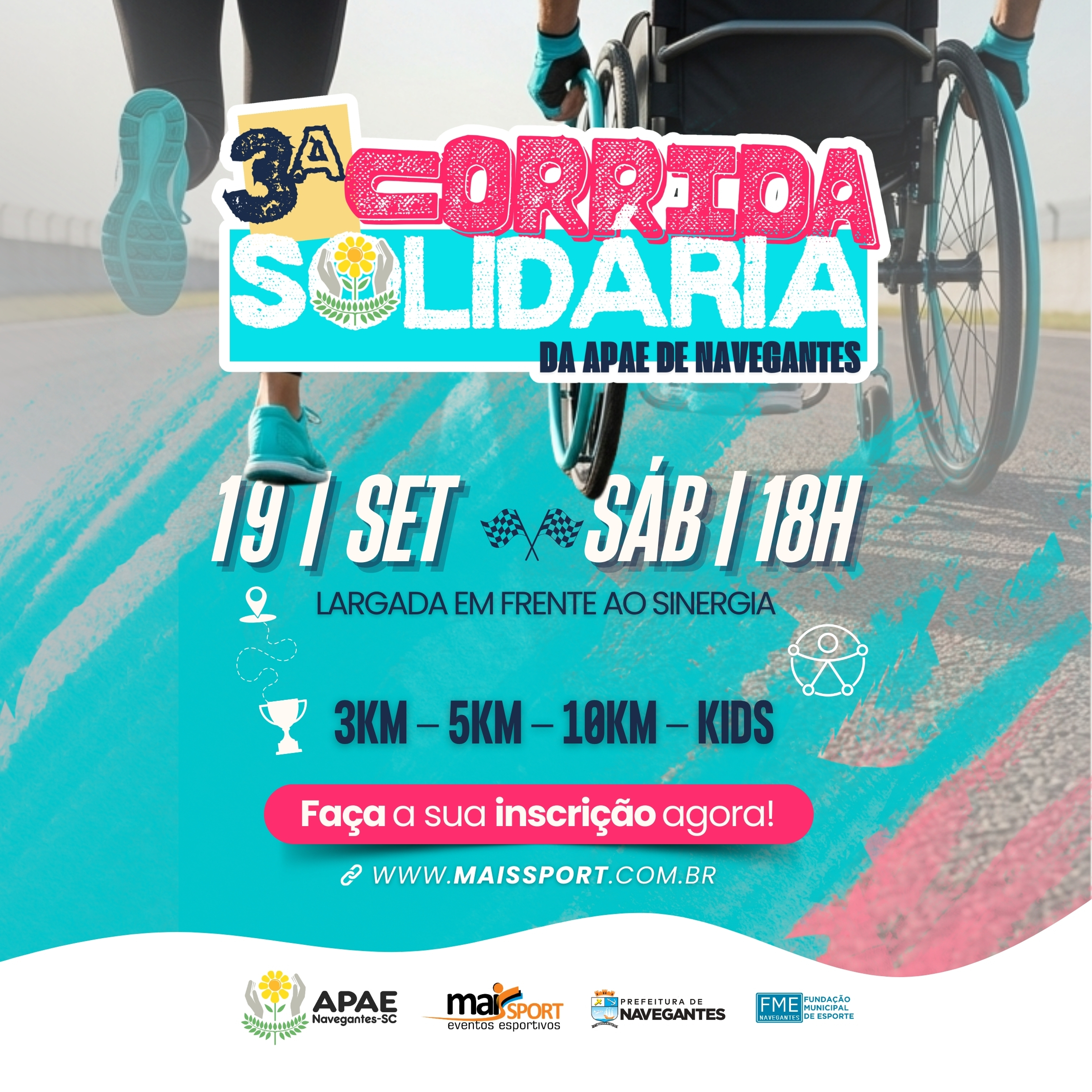 3ª Corrida SolidÁria Apae Navegantes