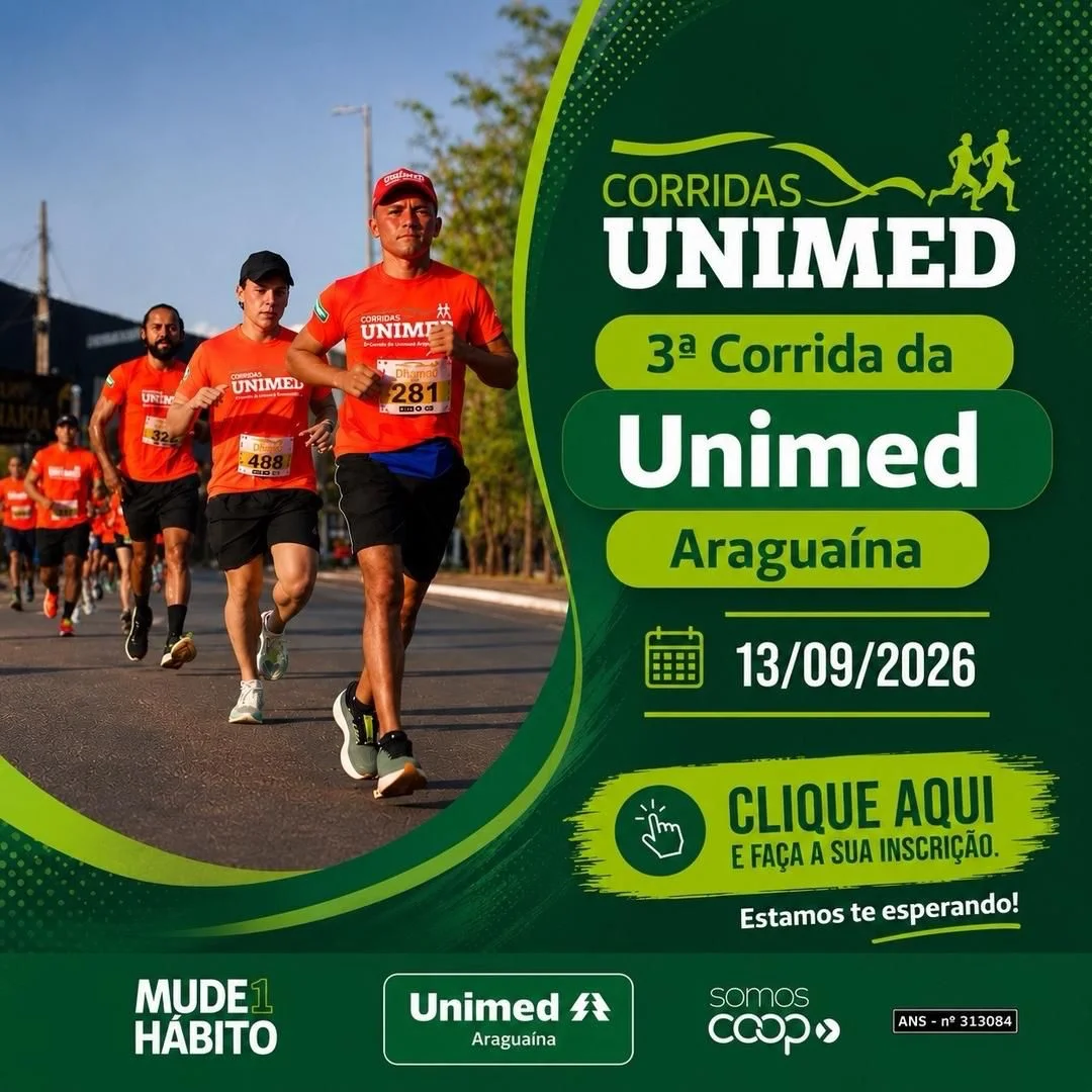 3º CORRIDA DE RUA DA UNIMED ARAGUAÍNA