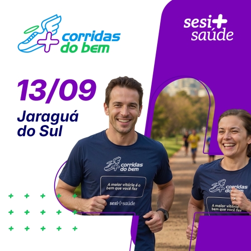 Corridas Do Bem Sesi SaÚde 2026 - Etapa JaraguÁ Do Sul