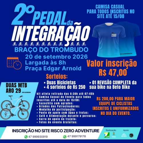 2º Pedal Da IntegraÇÃo
