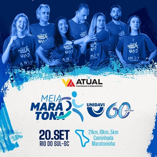 Meia Maratona Unidavi 60 Anos