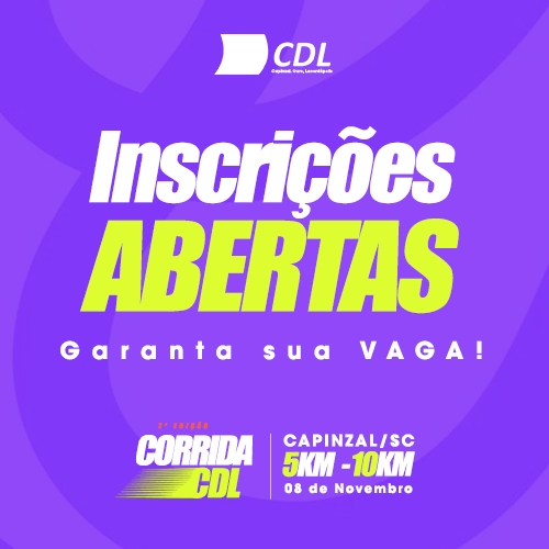 2ª EdiÇÃo - Corrida Cdl 2026