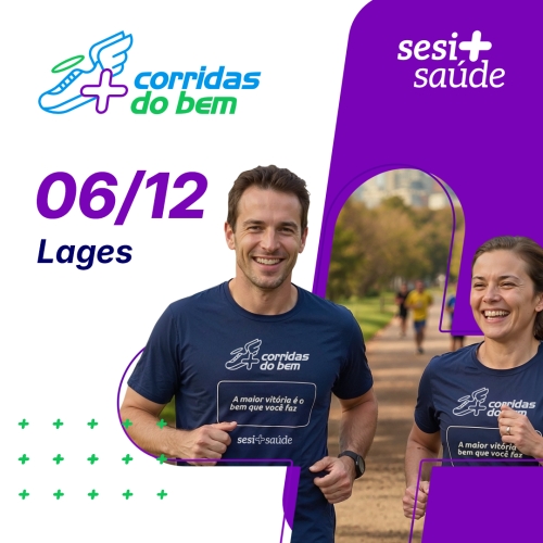 Corridas Do Bem Sesi SaÚde 2026 - Etapa Lages