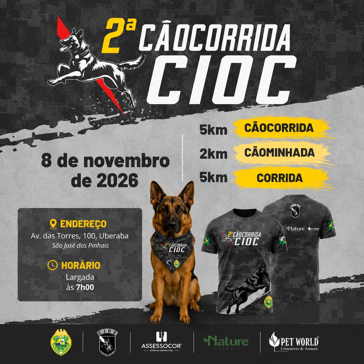 2ª CAOCORRIDA CIOC - SÃO JOSÉ DOS PINHAIS - PR