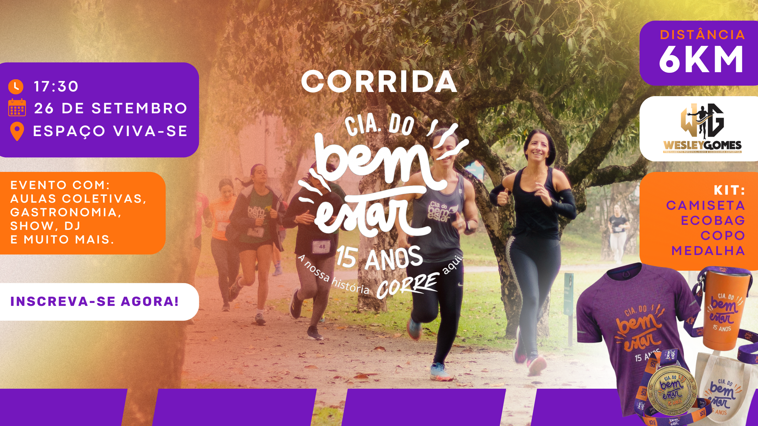 Corrida Cia BemEstar 15 anos