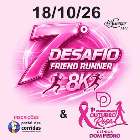 7º DESAFIO FRIEND RUNNER (SÃO LOURENÇO – MG)