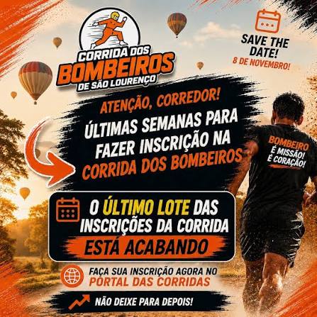 CORRIDA DO BOMBEIRO DE SÃO LOURENÇO