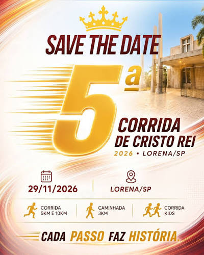 5ª CORRIDA DE RUA E CAMINHADA DE CRISTO REI