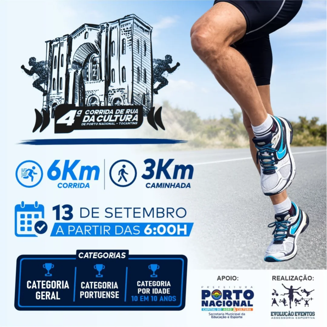 4ª CORRIDA DA CULTURA DE PORTO NACIONAL-TO
