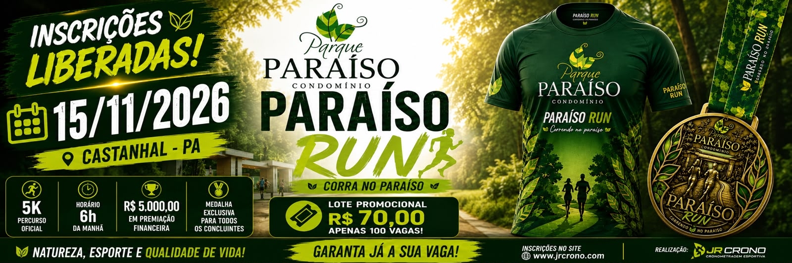 PARAÍSO RUN - CORRA NO PARAÍSO -CASTANHAL-PA