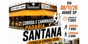 2ª Corrida Padaria Santana e Cerveja Corona