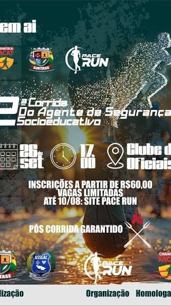 2ª Corrida do Agente Socioeducativo