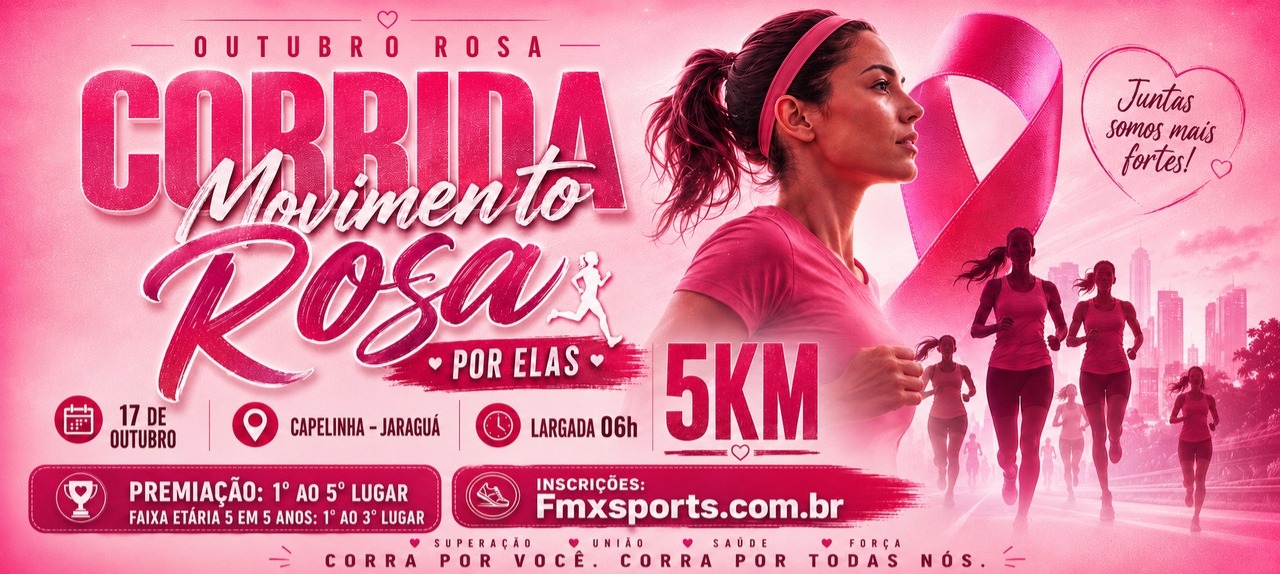 Corrida Movimento Rosa Por Elas
