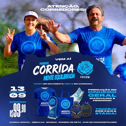 1ª Corrida Mente Tranquila CECEM