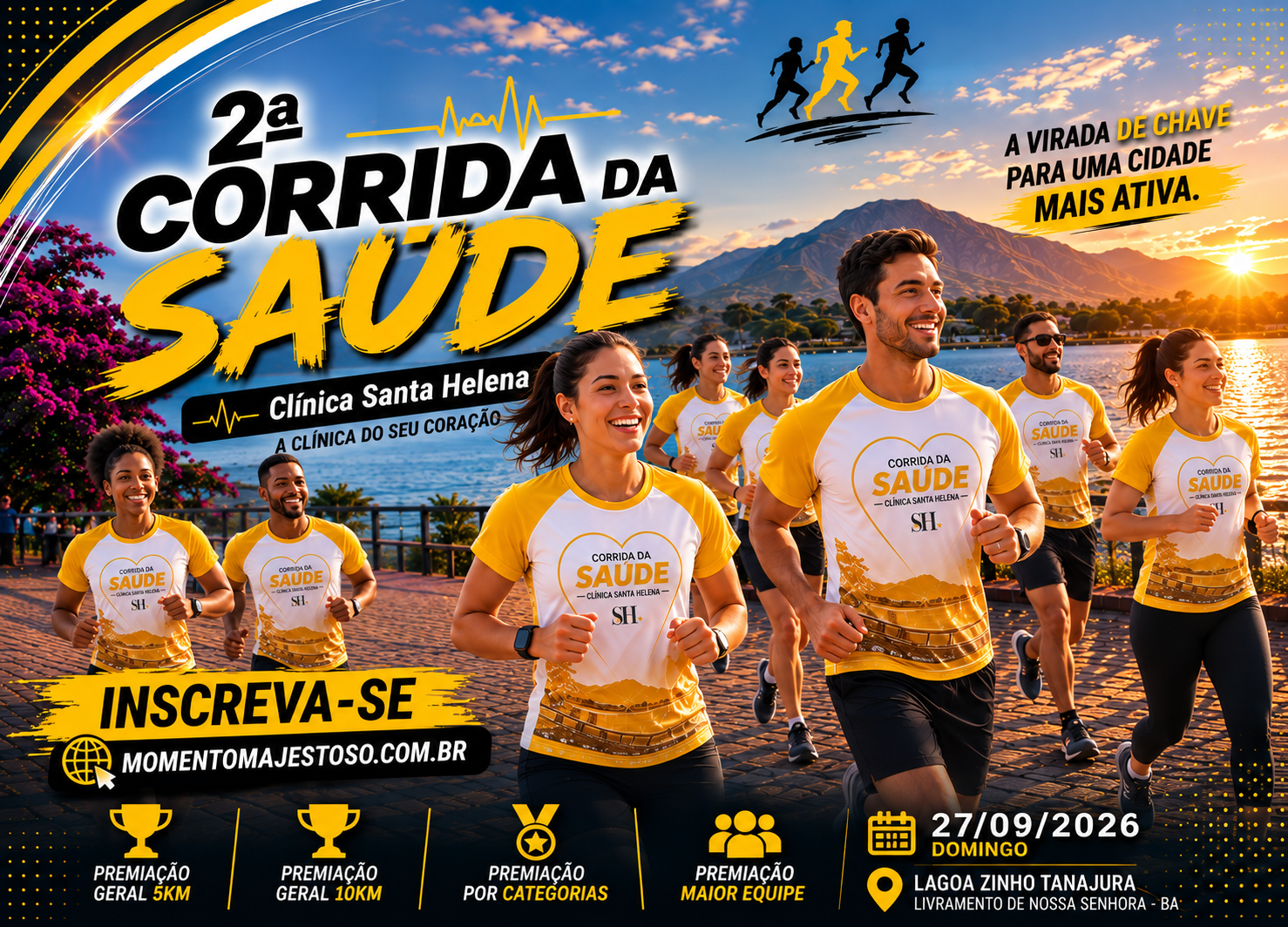 2ª Corrida Saúde  Santa Helena