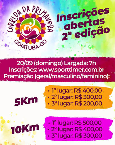 Corrida da Primavera - 2ª Edição