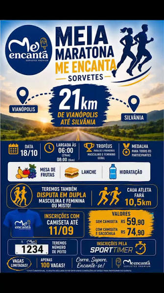 Meia Maratona Me Encanta Sorvetes