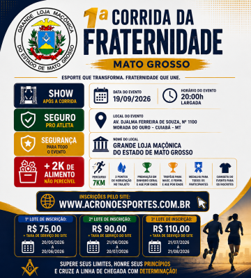 1ª Corrida da Fraternidade de Mato Grosso