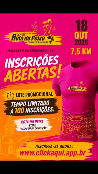 4ª Corrida Rota do Peixe - Passagem da Conceição