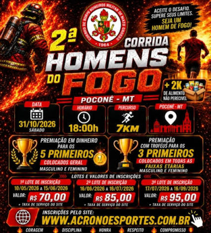 2ª Corrida Homens do Fogo