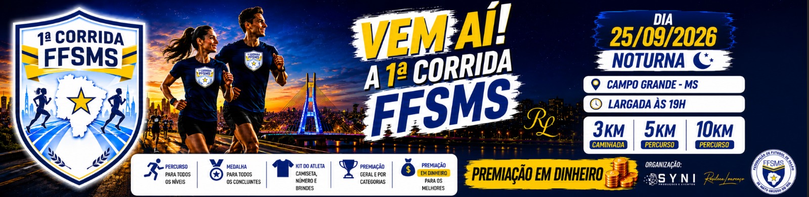 Corrida e Caminhada FFSMS 2026