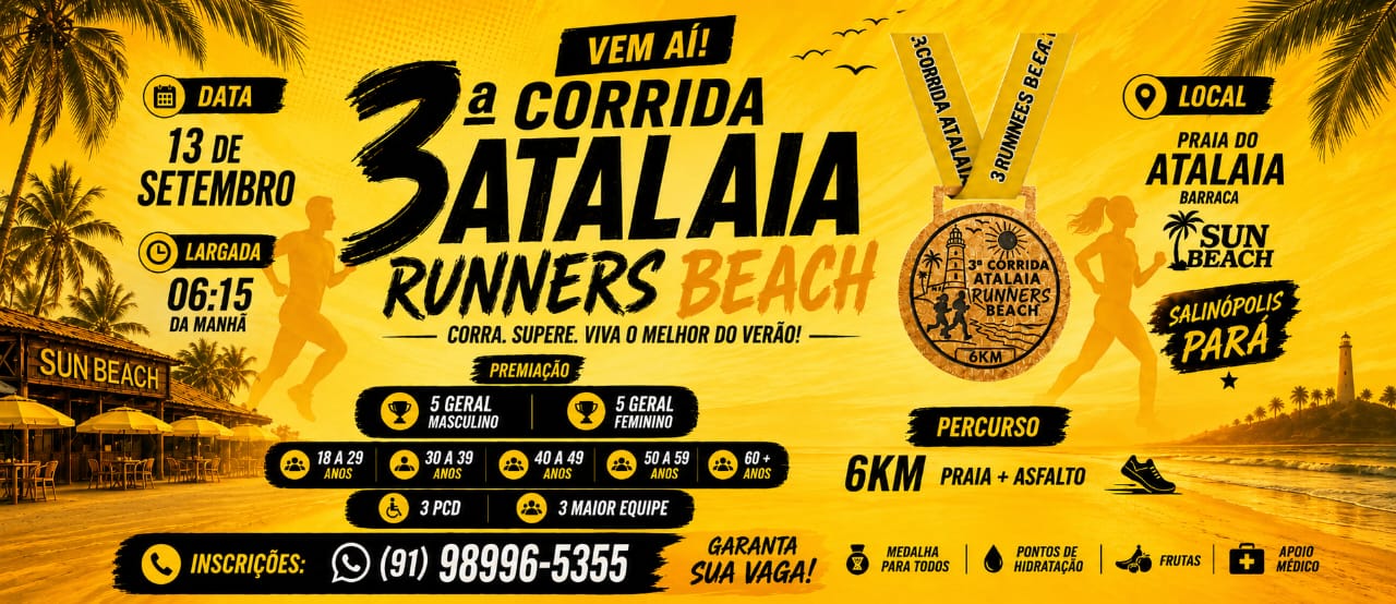 3ª Corrida Verão Atalaia Runners Beach
