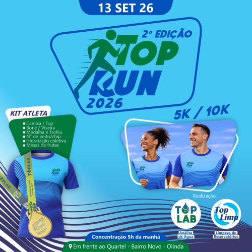 Corrida Top Run 2026