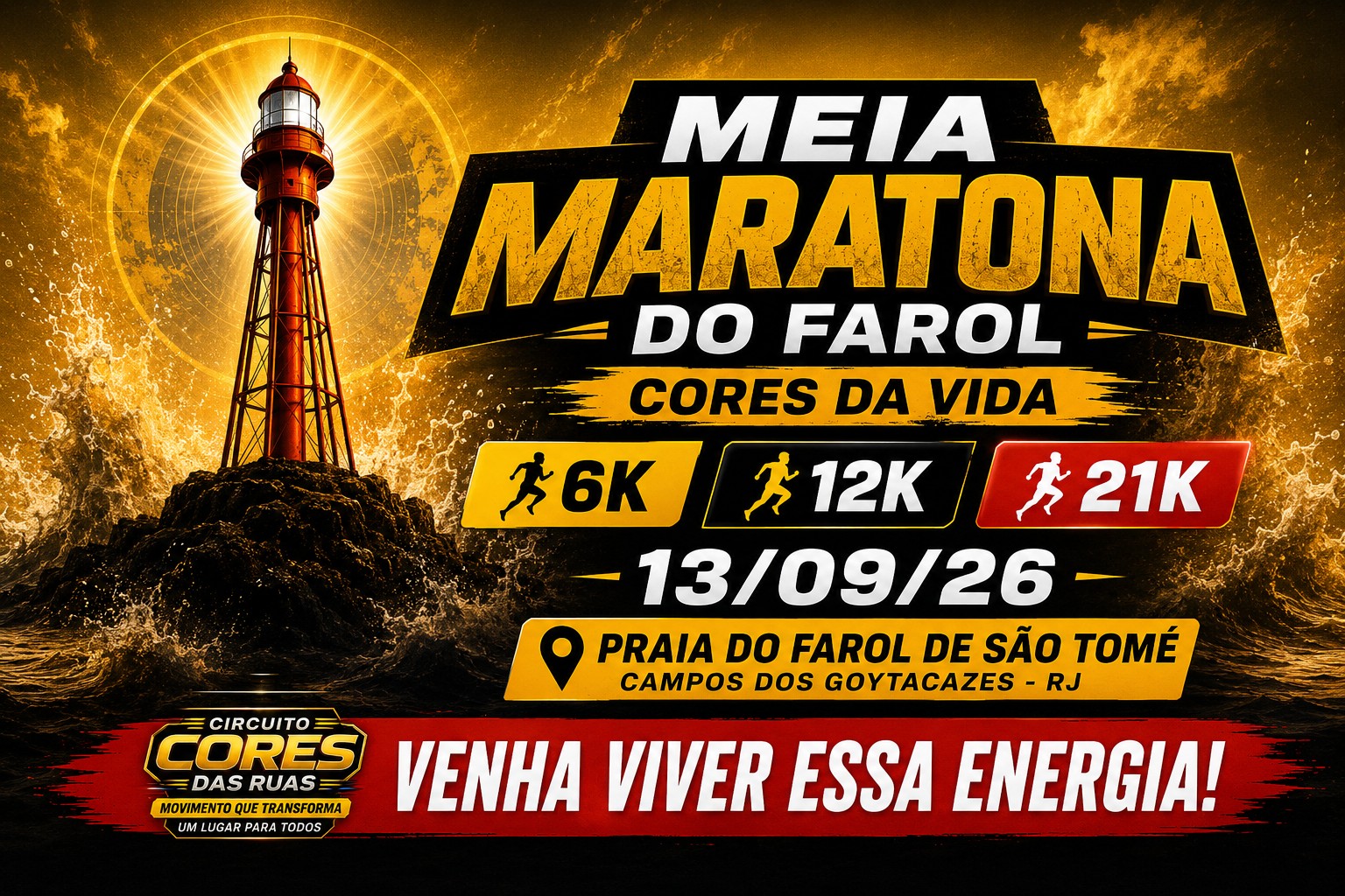 Meia Maratona do Farol - Cores das Ruas