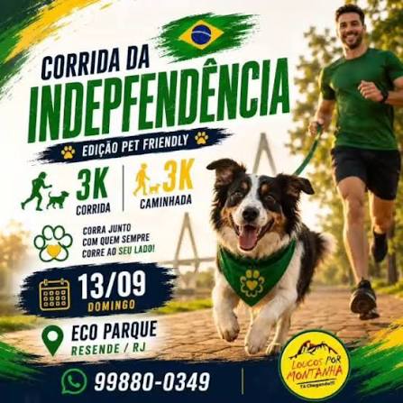 Corrida da Indepêndencia - Pet Friendly