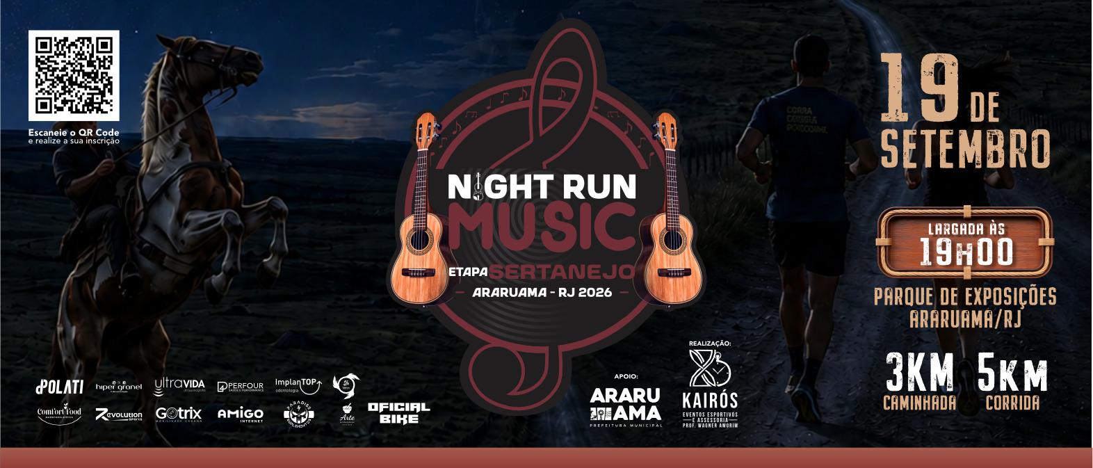 Night Run Music - Etapa Sertanejo