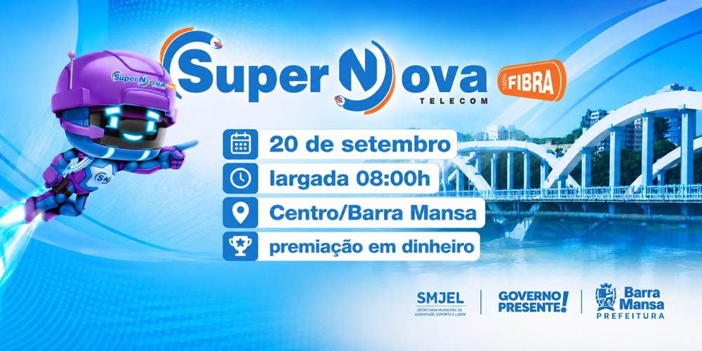 3ª Corrida e Caminhada Super Nova Telecom
