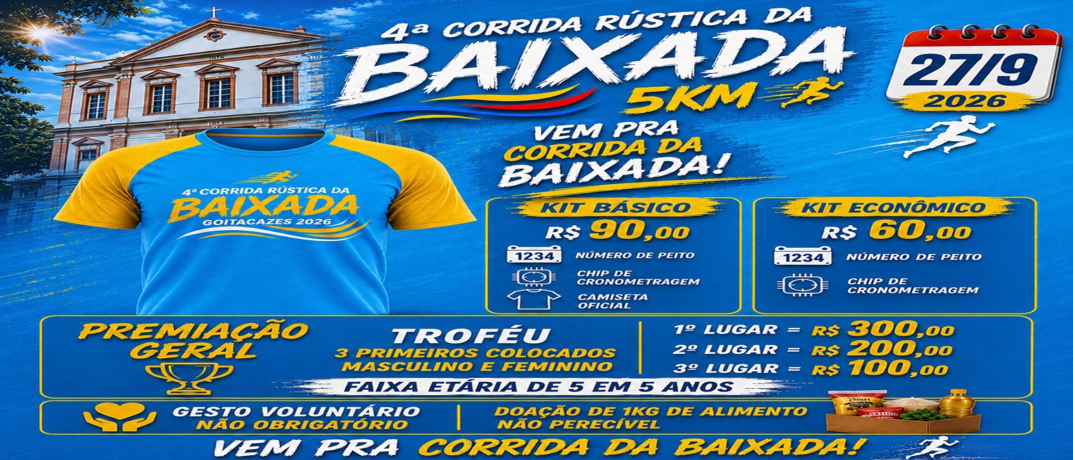 4ª Corrida Rústica da Baixada