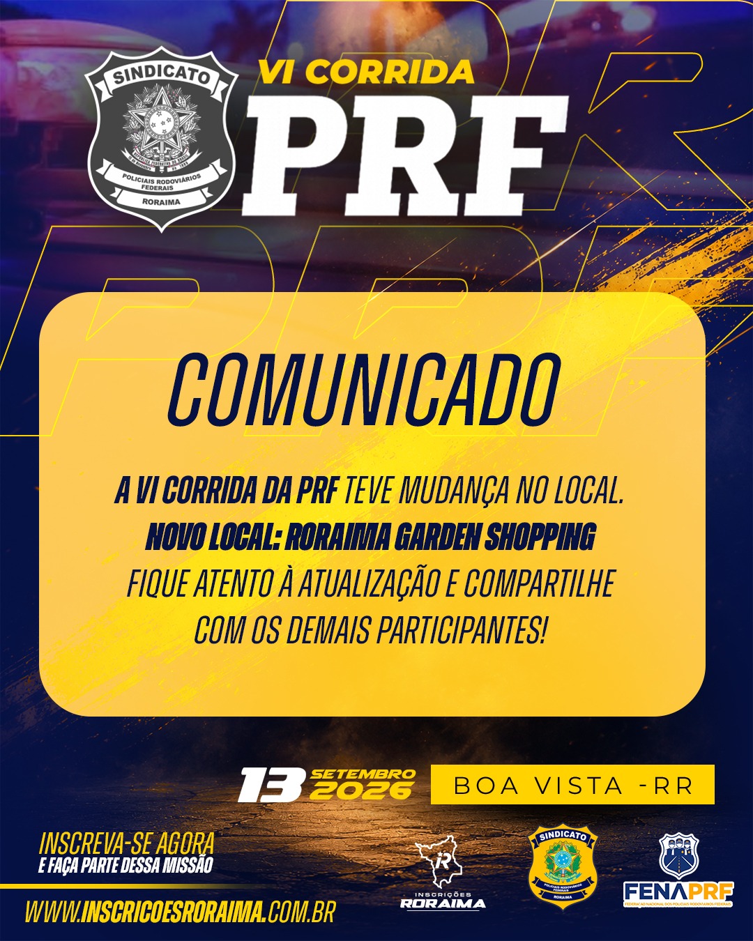 Corrida PRF 2026