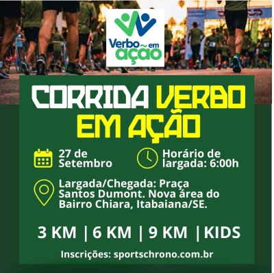 Corrida Verbo em Ação