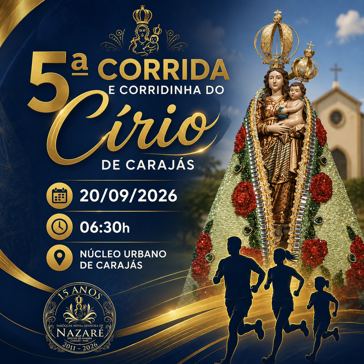 5ª CORRIDA E CORRIDINHA DO CÍRIO DE CARAJÁS - 2026