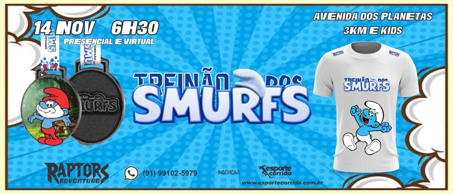 TREINÃO DOS SMURFS