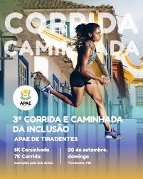 3ª Corrida e Caminhada da Inclusão - APAE Tiradentes