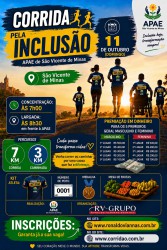1 Corrida Da Apae De São Vicente De Minas
