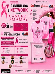 1 Caminhada E Network Contra O Câncer De Mama Da Oab Barbacena