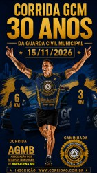 Corrida Gcm Barbacena - 30 Anos Da Guarda Civil Municipal