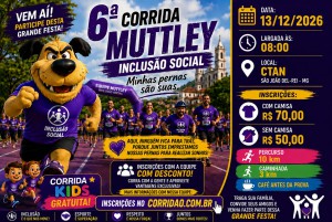 6ª Corrida Muttley Inclusão Social - São João Del Rei