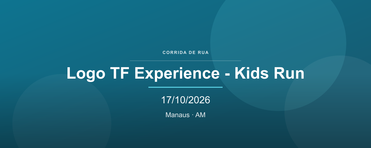 Logo TF Experience - Kids Run