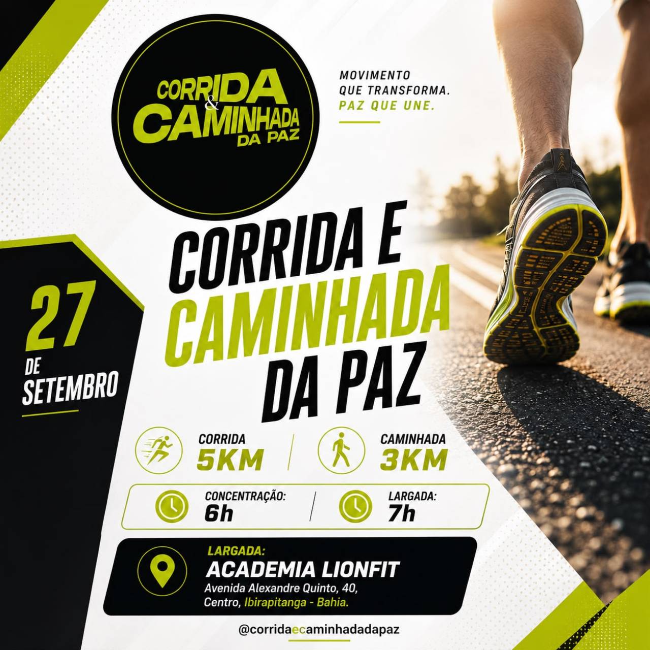 3ª Corrida Um Grito contra o Feminicídio