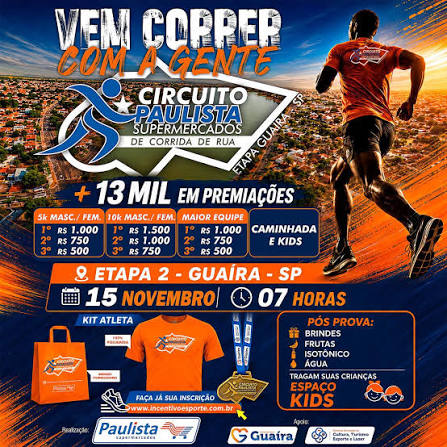 CIRCUITO PAULISTA SUPERMERCADOS - GUAÍRA SP