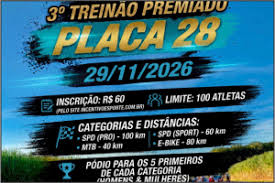 3º TREINÃO PREMIADO PLACA 28