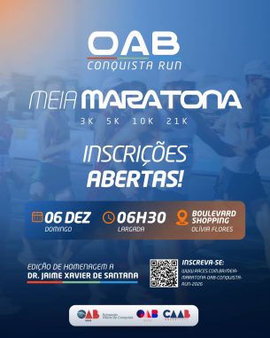 Meia Maratona Oab Conquista Run 2026